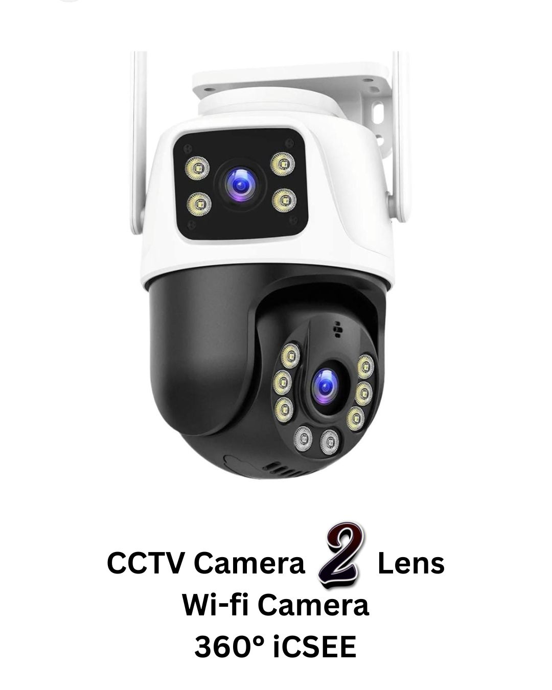 CC CAM WIFI 2 lens 360° iCSEE