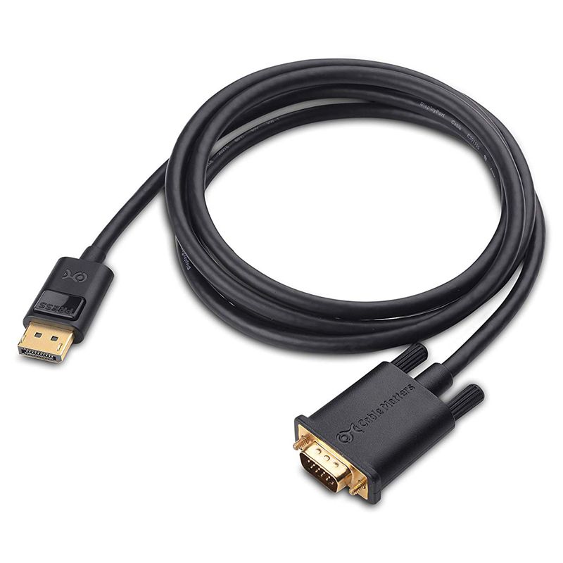 DP to VGA cable 1.8 mt