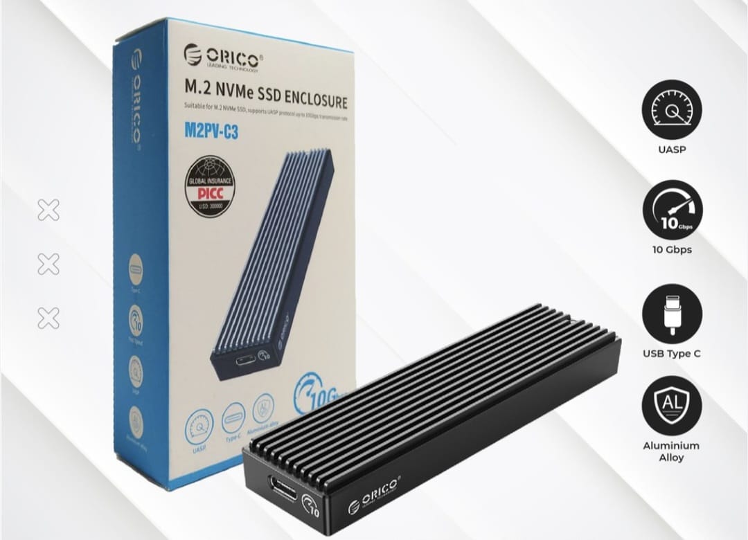 NVMe case Orico