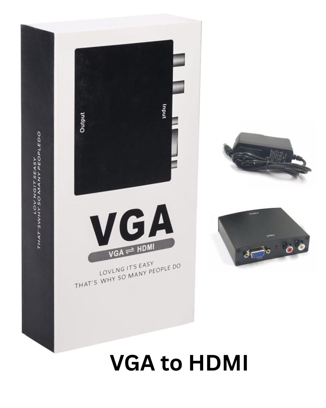 VGA to HDMI box